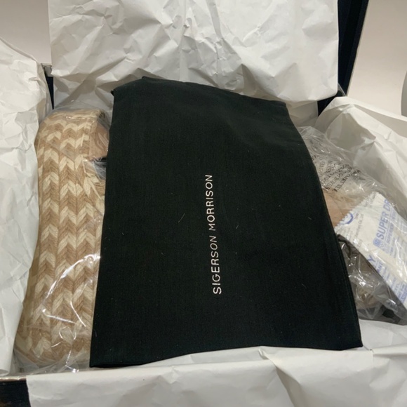 SIGERSON MORRISON Arien platform wedge Espadrilles Beige Nude leather sandal 9.5 - Picture 12 of 14